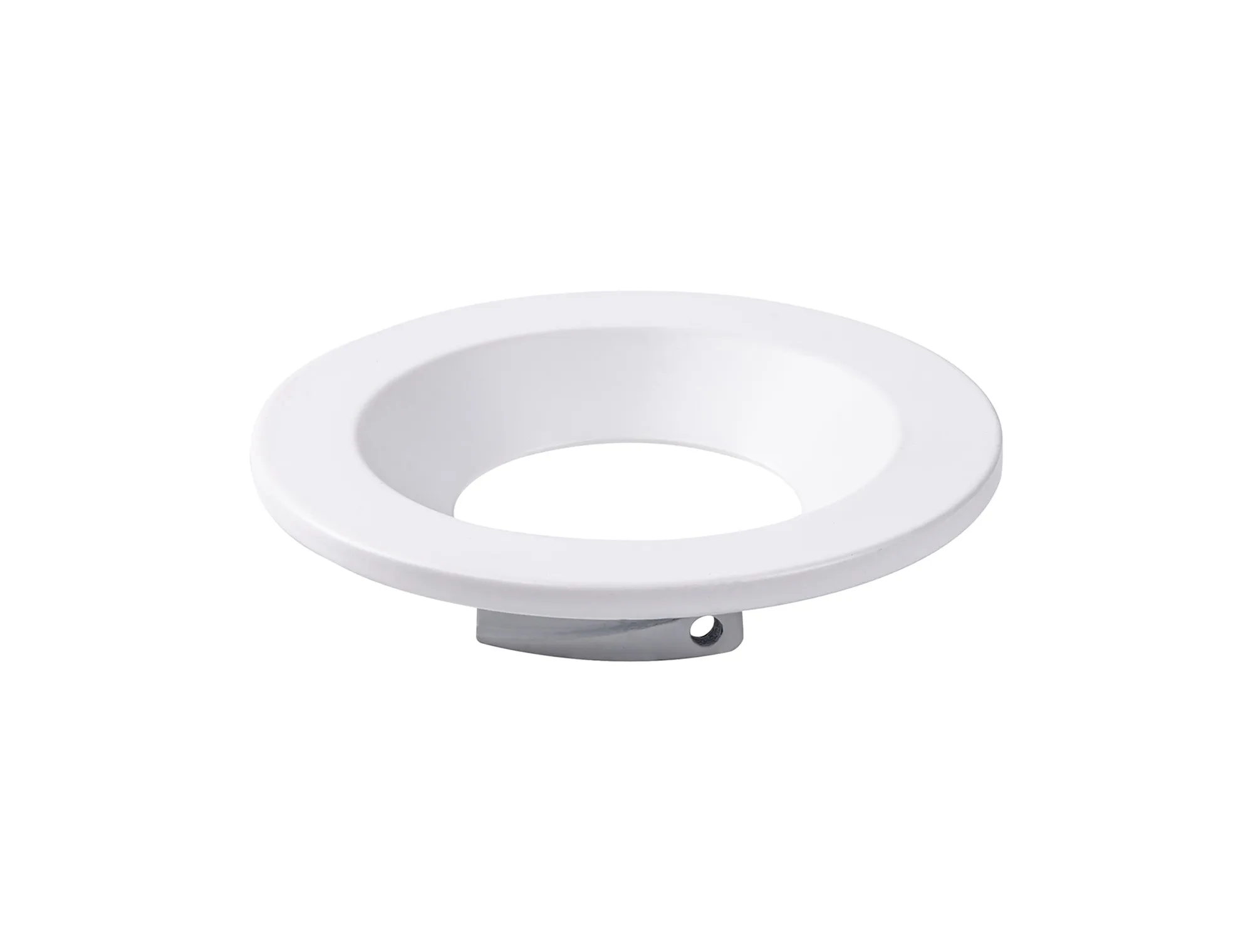 DX200390  Beck 11 FR Deep Recessed Angled Trim, Matt White